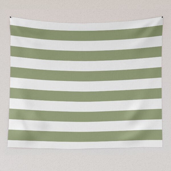 Item preview, Green and White Stripes designed and sold by tonymagnerart.
