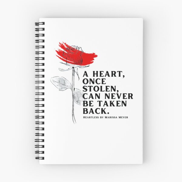Item preview, A heart, once stolen, can never be taken back. - Heartless by Marissa Meyer  designed and sold by desenhossheilla.