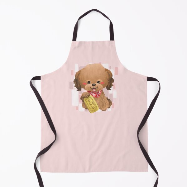 Item preview, Brown Poodle Holding a Golden designed and sold by Khotekmei.
