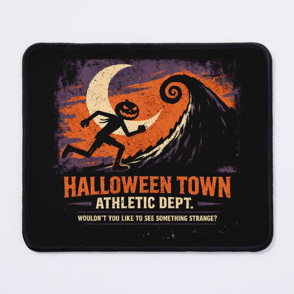 Item preview, Spooky Town Scar-athlon Athletic Dept Worn Graphic designed and sold by agearb.