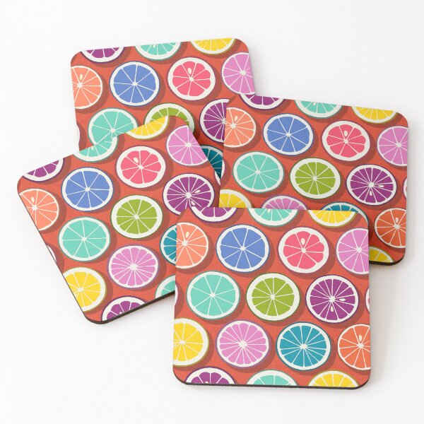 Item preview, citrus polka pop fire designed and sold by scrummy.