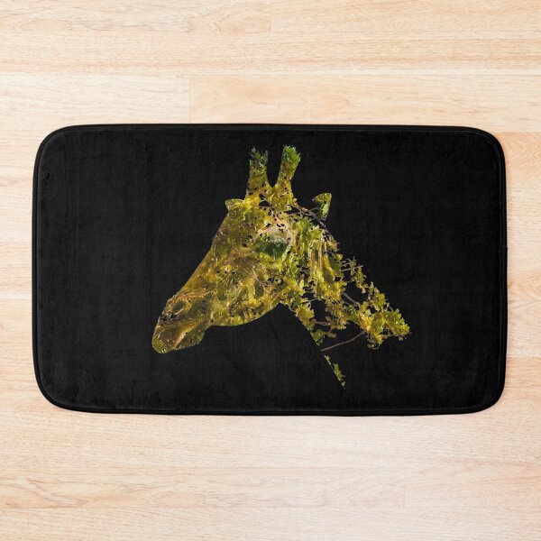 Item preview, Giraffe Nature Silhouette - Double Exposure Wildlife Art designed and sold by AbulailArt.
