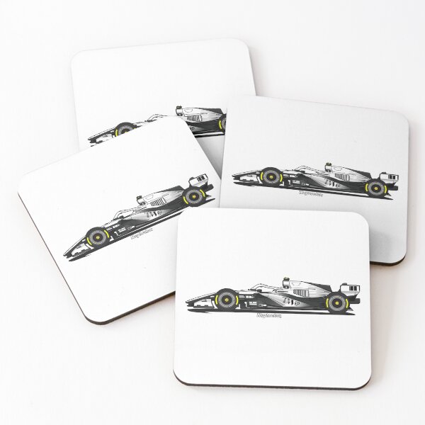 Item preview, F1 MAC26 Left Side Vector Art designed and sold by Heybratan.