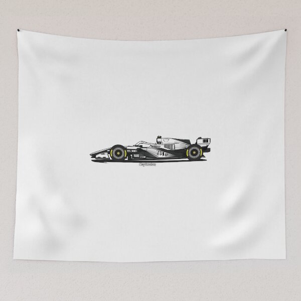 Item preview, F1 MAC26 Left Side Vector Art designed and sold by Heybratan.