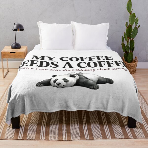 Item preview, My Coffee Needs A Coffee - Funny Caffeine Quote designed and sold by AlanyaArtX.