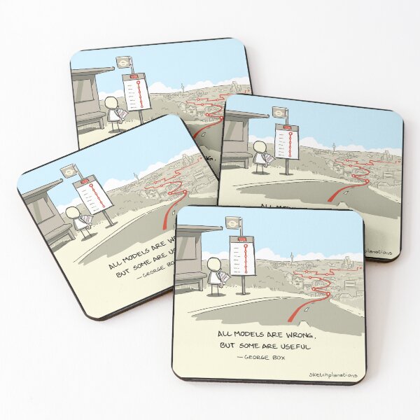 Item preview, All models are wrong, but some are useful designed and sold by Sketchplanations.