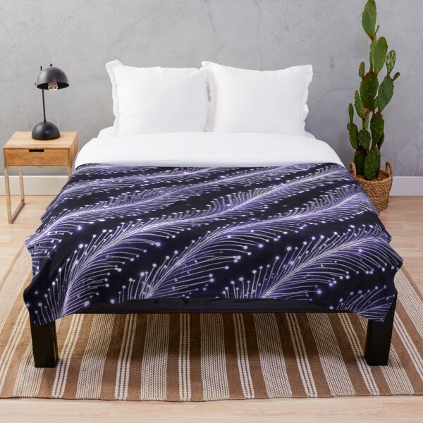 Item preview, Glowing Feather Light Abstract Pattern designed and sold by QuantumOasis.