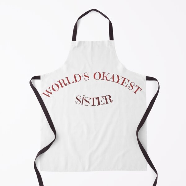 Item preview, World's Okayest Sister Funny Sibling Gift designed and sold by AlanyaArtX.