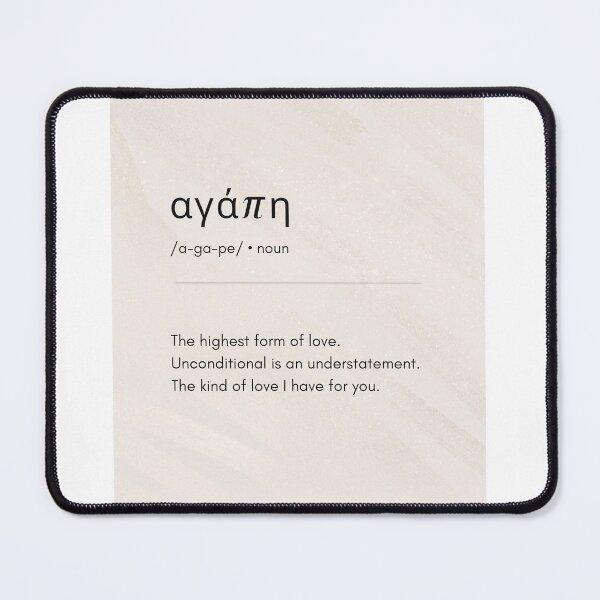 Item preview, AGAPE Definition Cute designed and sold by GeorgeADesigns.