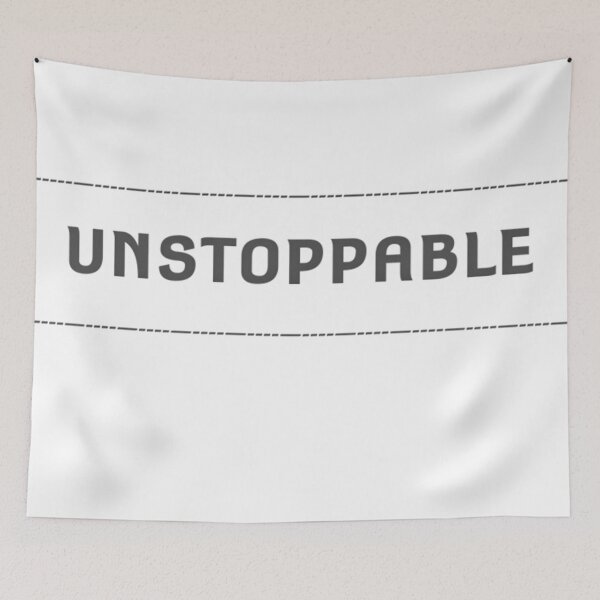 Item preview, Unstoppable Minimalist Motivational Quote Typography designed and sold by AlanyaArtX.