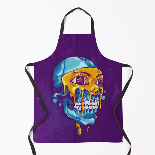 Item preview, Melting Skull Vector Painting - Bold Surreal Art designed and sold by Zasuwasz.