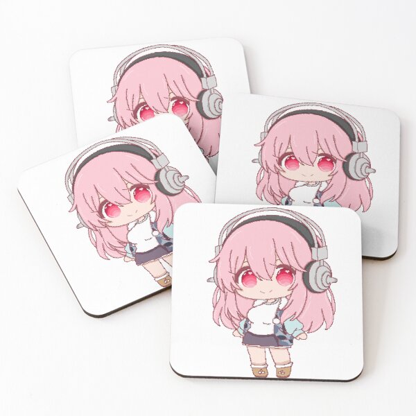 Item preview, Super Sonico chibi pixel-art designed and sold by MiloBoo.