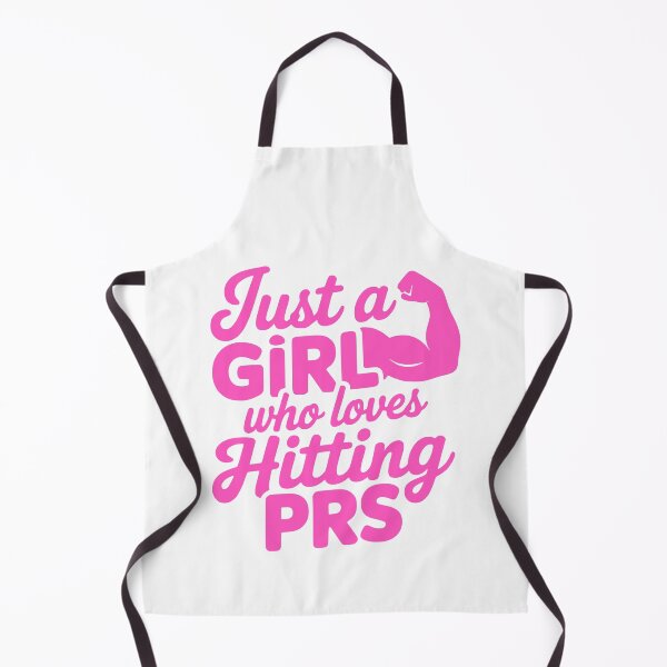 Item preview, Just a Girl Who Loves Hitting PRs - Fitness Motivation Graphic designed and sold by PMCreative.
