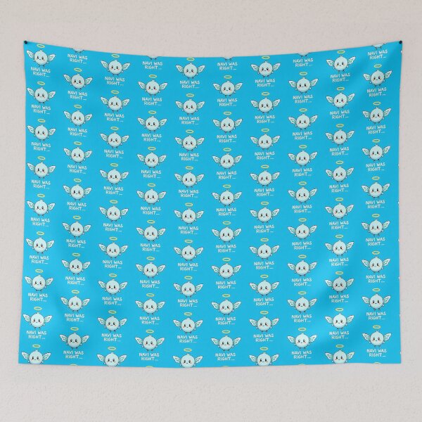 Item preview, Navi Was Right - Nostalgia Inspired Zelda Gamer fan's Fairy friend designed and sold by SlightlyUnreal.