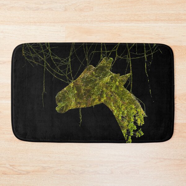 Item preview, Giraffe in the Wild - Double Exposure Nature Art designed and sold by AbulailArt.