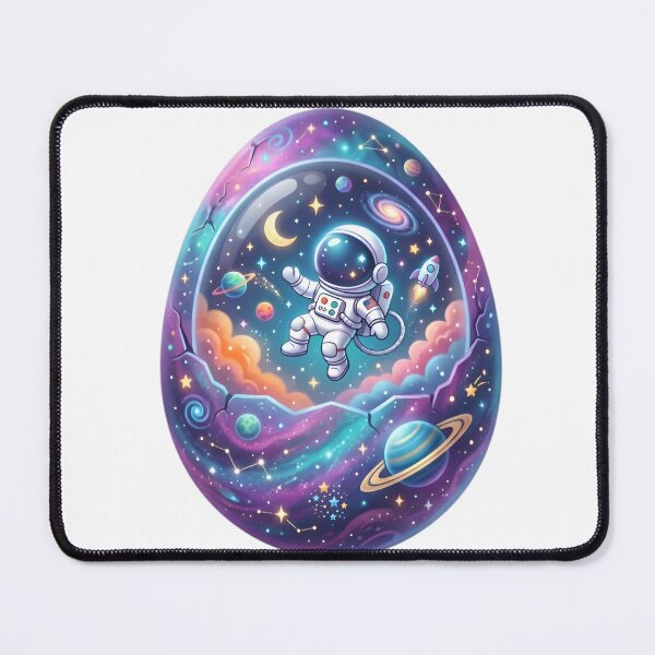 Item preview, Cosmic Diorama Space Egg - Miniature Universe with Astronaut designed and sold by AlanyaArtX.