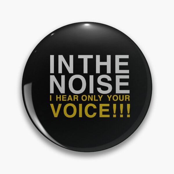 Item preview, In the Noise, I Hear Only Your Voice – Minimalist Typography Design designed and sold by DKunic.