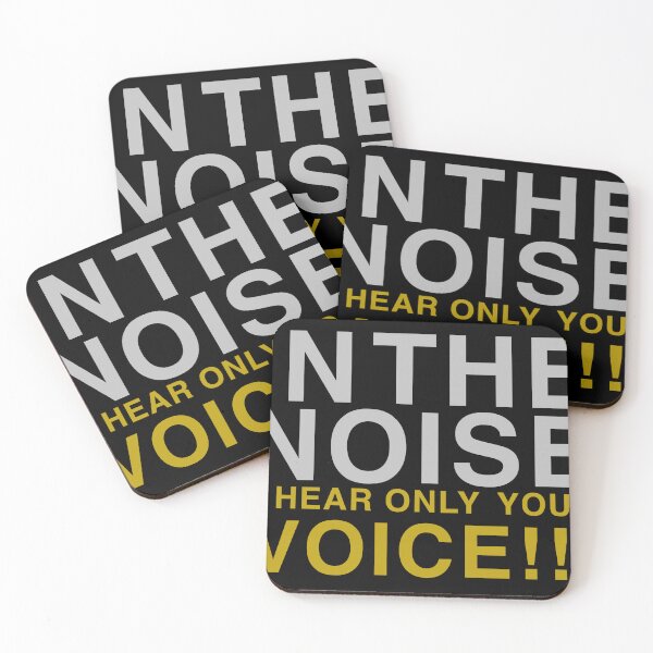 Item preview, In the Noise, I Hear Only Your Voice – Minimalist Typography Design designed and sold by DKunic.