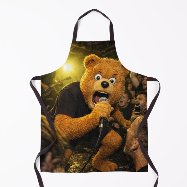 Item preview, Punk Rock Teddy Bear – Cute Chaos Hardcore Gig designed and sold by onlin3boutiqu3.
