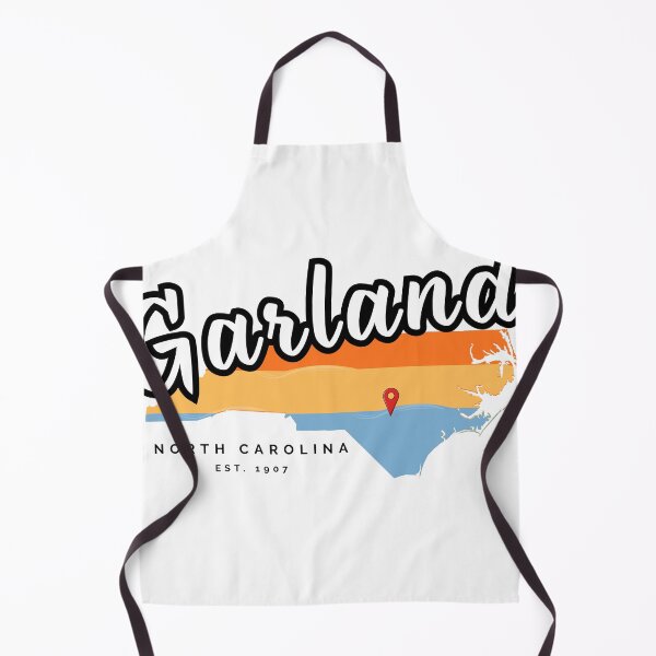 Item preview, Garland North Carolina Retro Sunset State Map Design designed and sold by raynmandesigns.