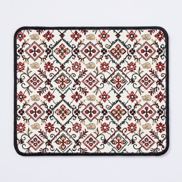 Item preview, Ukrainian Vyshyvanka Sleeping Cats designed and sold by LittleKnight.