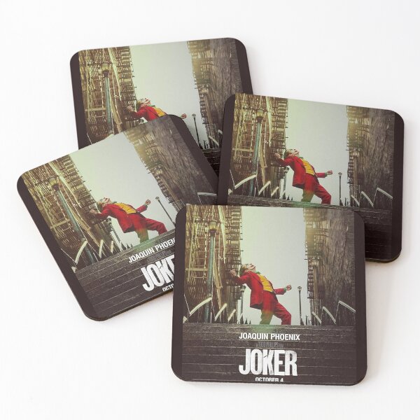 Item preview, Joker movie poster redesign designed and sold by Ratatatts.