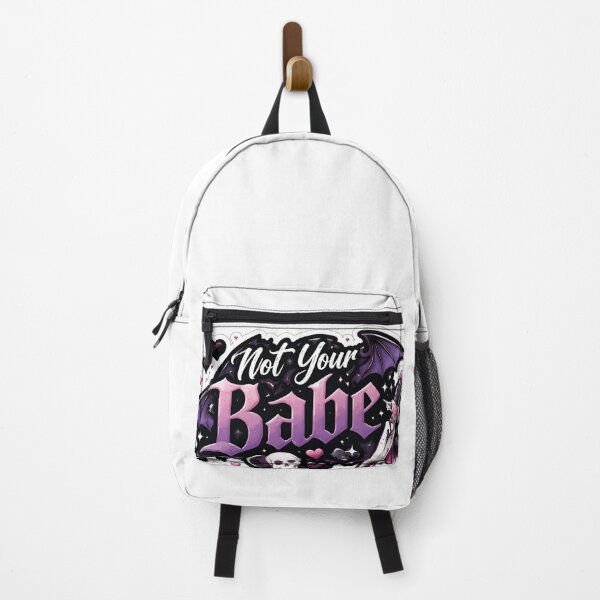 Item preview, Not Your Babe Gothic Aesthetic sticker designed and sold by Jaideep Walia.