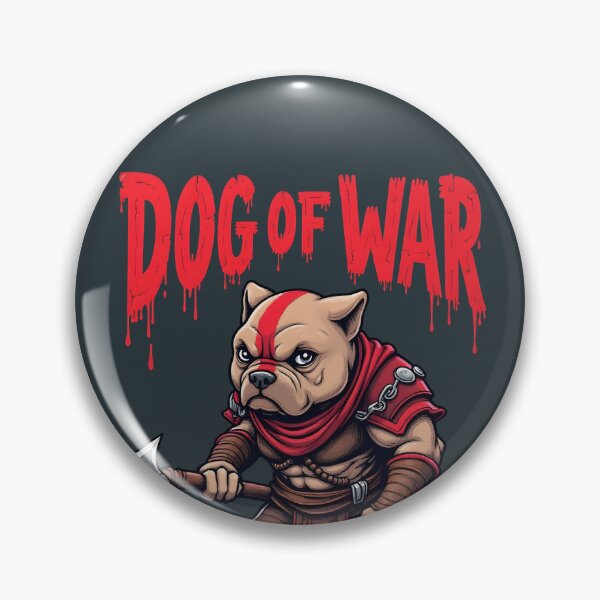 Artikelvorschau, Verrückte Gamer-Haustiere – Lustiges Hunde-des-Krieges-Design entworfen und verkauft von SlightlyUnreal.
