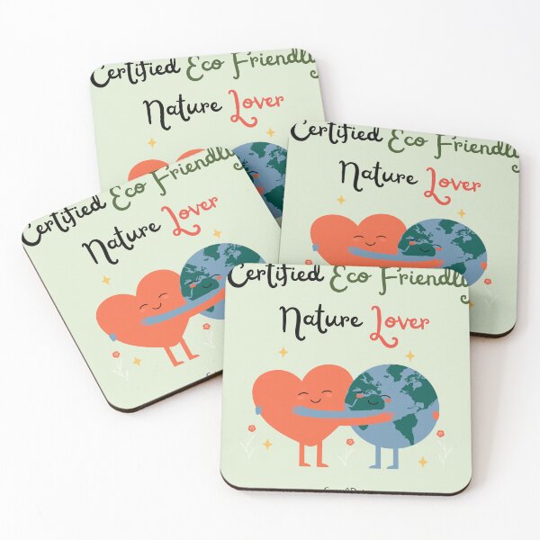 Item preview, Certified Eco Friendly Nature Lover Hugging designed and sold by GeorgeADesigns.