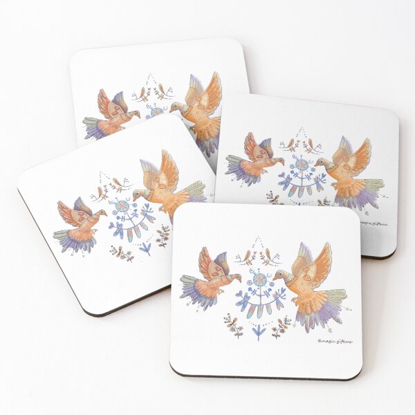 Item preview, Mystical birds of Liberty and Light  designed and sold by FaliushART.