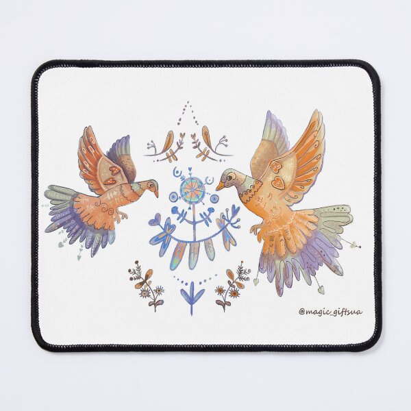 Item preview, Mystical birds of Liberty and Light  designed and sold by FaliushART.