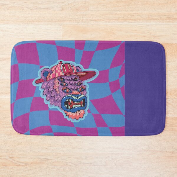 Item preview, Skateboarder purple cat designed and sold by Franco Moody.
