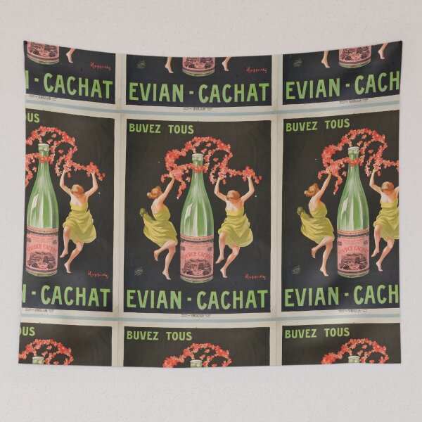 Item preview, Vintage Leonetto Cappiello Evian Poster - Buvez Tous 1922 designed and sold by stevepmp.
