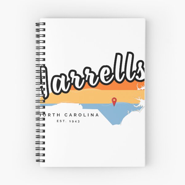 Item preview, Harrells North Carolina Vintage State Map Pin Graphic designed and sold by raynmandesigns.