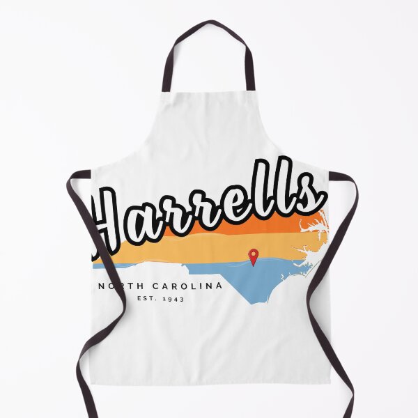 Item preview, Harrells North Carolina Vintage State Map Pin Graphic designed and sold by raynmandesigns.