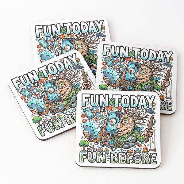 Item preview, Fun Then vs Now Digital Overload designed and sold by Imaginarium of Chaos falcon88 .