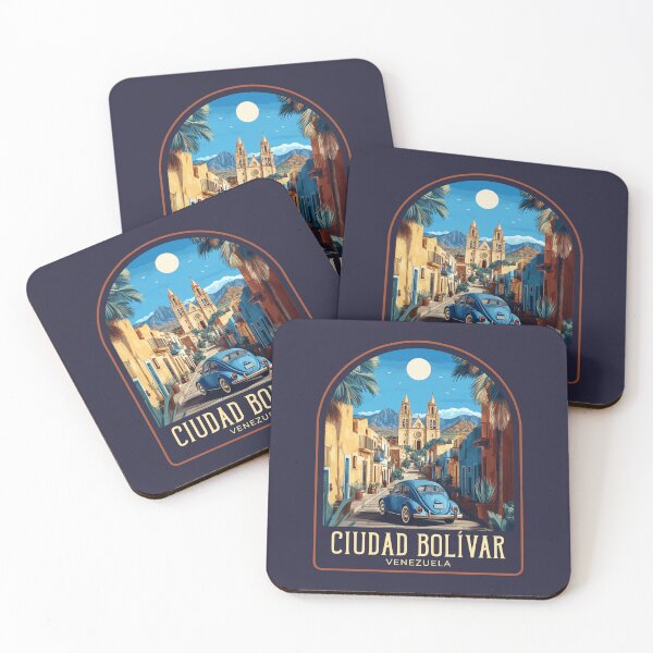 Item preview, Ciudad Juárez Vintage Travel Illustration designed and sold by HomeLivingCo.