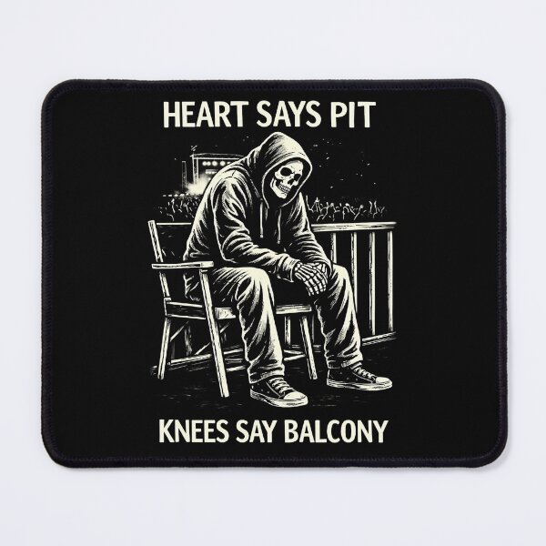 Item preview, heart says pit knees say balcony designed and sold by Kladhadredo.
