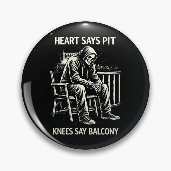 Item preview, heart says pit knees say balcony designed and sold by Kladhadredo.