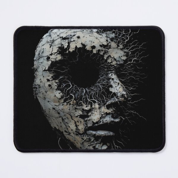 Item preview, Decaying Soul: Surreal Biological Horror Art (BLACK) designed and sold by MorbidDreams.