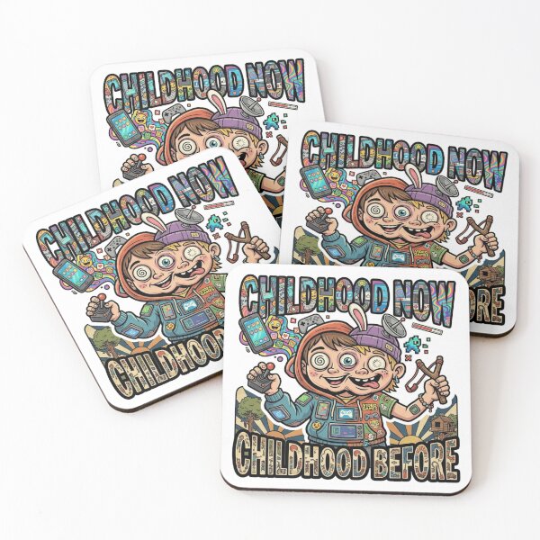 Item preview, Childhood Now vs Vintage Childhood designed and sold by Imaginarium of Chaos falcon88 .