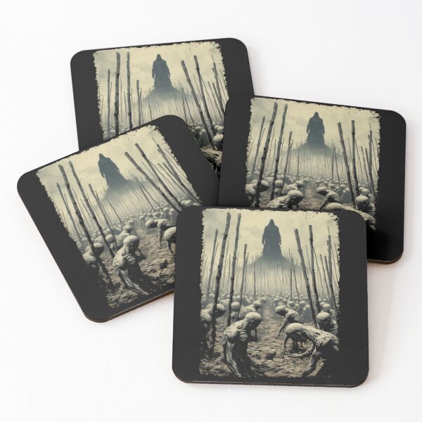 Item preview, Necromancer's Legion: Grimdark Horror Fantasy Art (BLACK) designed and sold by MorbidDreams.
