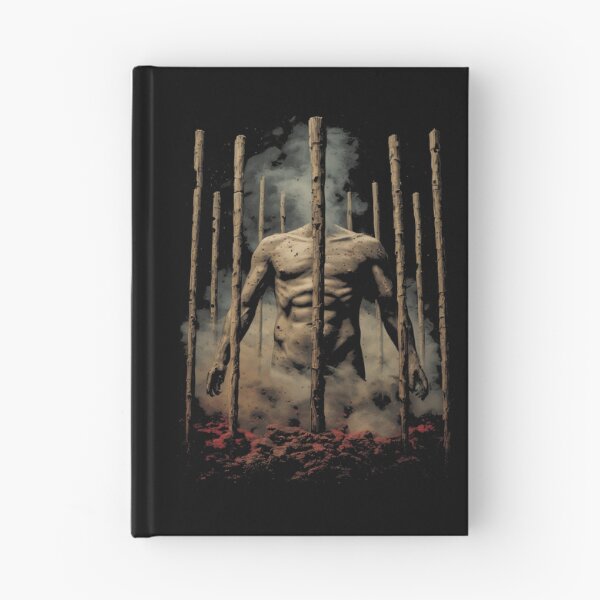 Item preview, Burning Human Figure – Dark Ash Horror Art (BLACK) designed and sold by MorbidDreams.