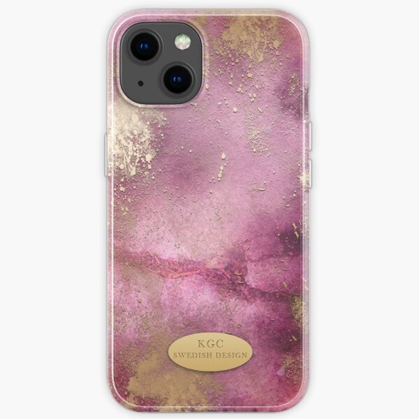Mobile Pink Gold iPhone Soft Case
