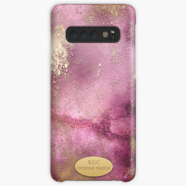 Mobile Pink Gold Samsung Galaxy Snap Case