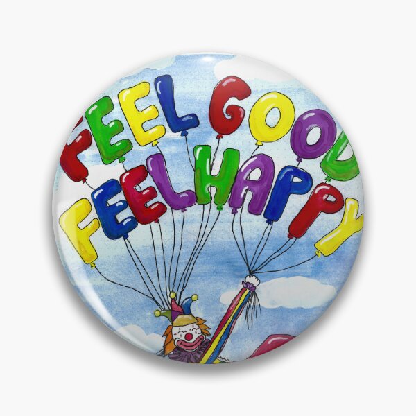 Item preview, Feel Good, Feel Happy Clown with Balloons designed and sold by siddybiddy.