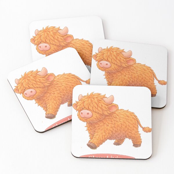 Item preview, Slow Living – Highland Cow designed and sold by Creative and Humorous Arts.