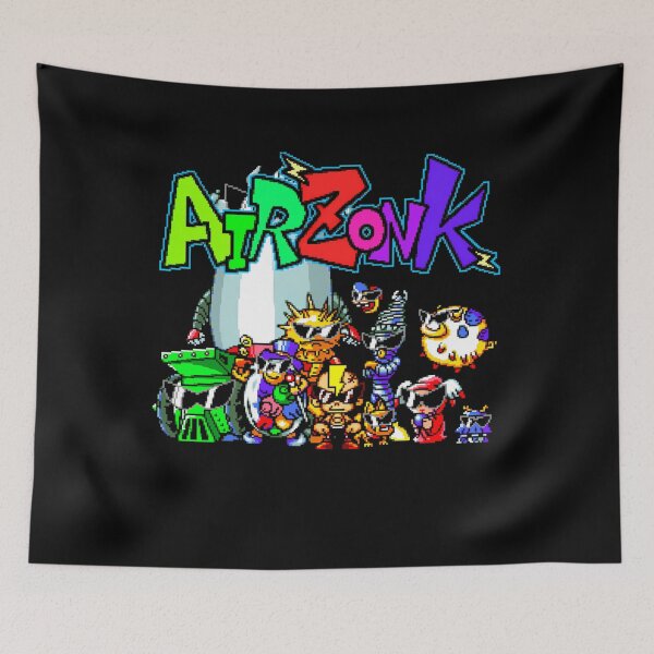 Item preview, Air Zonk (Tg16) Title Screen designed and sold by Vexial.