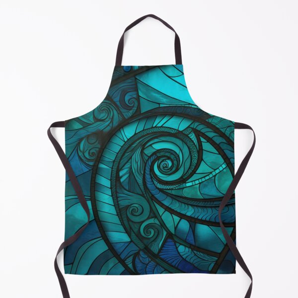 Item preview, New Zealand Māori Paua Pattern Koru Design 878 designed and sold by GrinGalore.