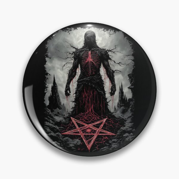 Item preview, Blood Ritual Occult Symbol Dark Gothic Ritual Art (BLACK) designed and sold by MorbidDreams.